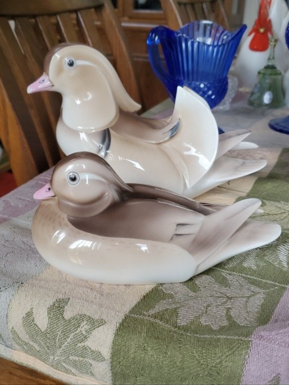 Noritake Japan Bone China Mandarin Ducks Lot 2